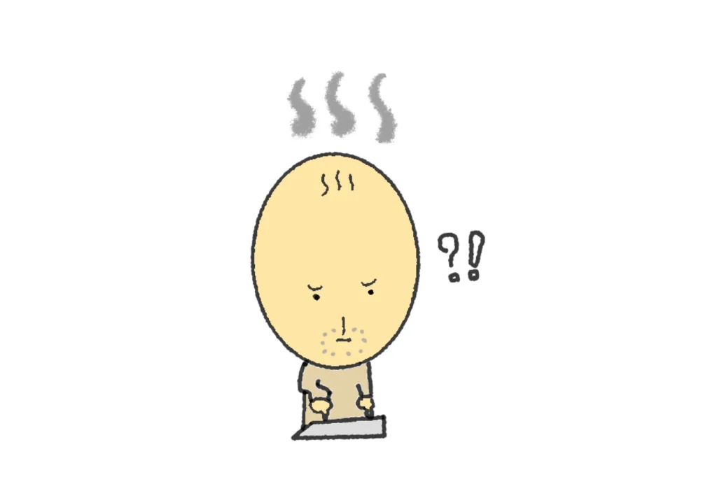 どうして!?の絵